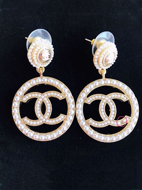 chanel earrings cheaper in hong kong|authentic chanel earrings.